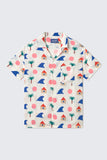 Shirt Beige La Plage x Marías Larrain