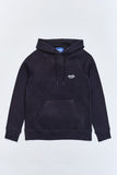 Blue Hoodie with 'Le Bel Été' print, a stylish collaboration by Edith Carron.