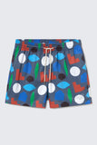 Swim Shorts Blue Hellas x Julie Safirstein