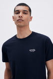 Blue Tee "Hellas" print, a stylish collaboration by Julie Safirstein