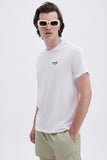 White Tee "Hellas" print, a stylish collaboration by Julie Safirstein