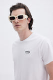 White Tee "Hellas" print, a stylish collaboration by Julie Safirstein