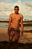 Swim Shorts Navy Sun Fragments -  swim-shorts-navy-sun-fragments-x-laura-berger -Arrels Barcelona